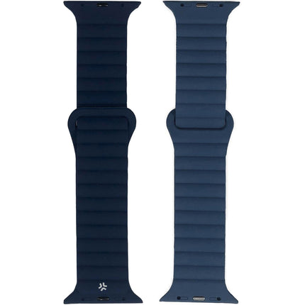 Řemínek pro Apple Watch 42/44/45mm magnetický modrý