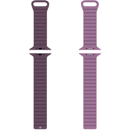 Řemínek pro Apple Watch 42/44/45mm magnetický fialový