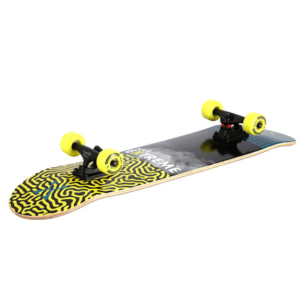 Skateboard Brain, 31"" javorová deska, double kick