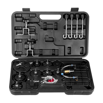 Brake Master Cylinder Bleeder Kit, 12-Piece Adapter Set