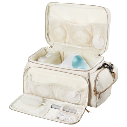 Breast Pump Bag, Insulated Storage, Waterproof Mat