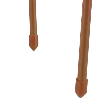 Hnědá opora pro popínavé rostliny 76 cm, sada 6 ks