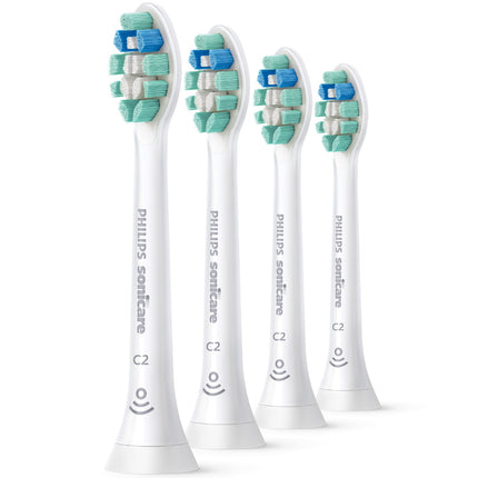 Kartáčkové hlavice C2 Optimal Plaque Defense 4 ks bílá HX9024/10