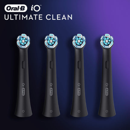 Kartáčkové hlavice iO Ultimate Clean černá 4 ks