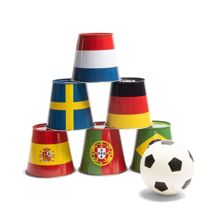 Bs Toys pohybová hra „Fotbalové plechovky“