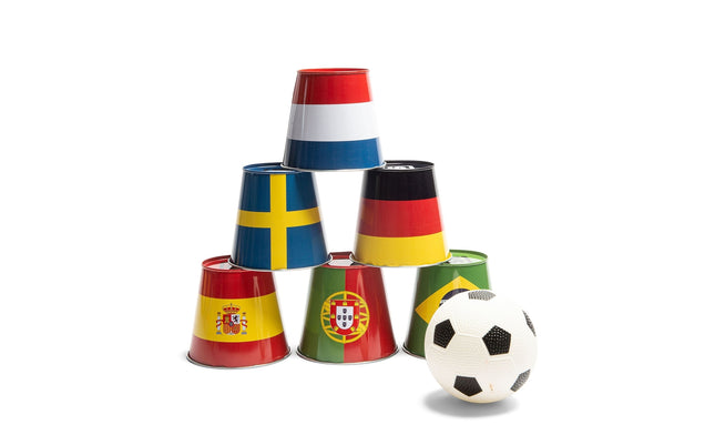 Bs Toys pohybová hra „Fotbalové plechovky“