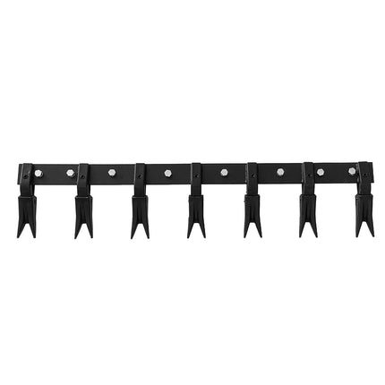 Bucket Tooth Bar, 53 Inch, 7-Tooth Clamp-On, No-Drill