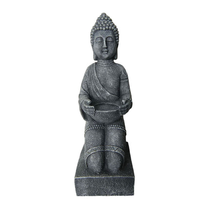 Socha Buddhy 43cm, polyresin, odolná povětrnosti