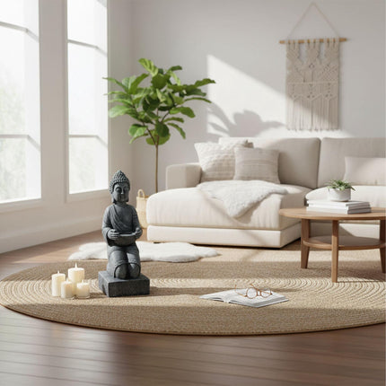 Socha Buddhy 43cm, polyresin, odolná povětrnosti