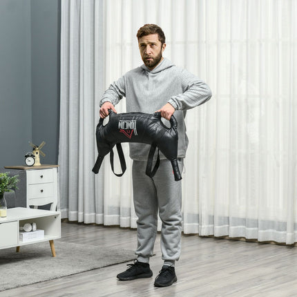 Bulharský tréninkový vak 25 kg, černý, pro silový trénink