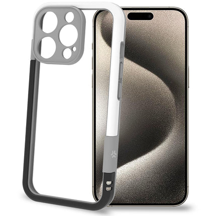 Bumper iPhone 16 Pro černá/bílá