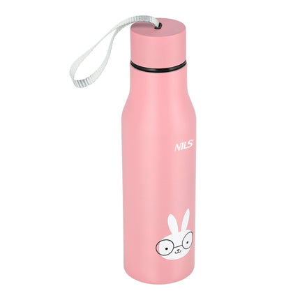 Thermo-Trinkflasche Hase – Isoliert, auslaufsicher, 350 ml