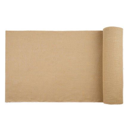 Burlap Fabric Roll, 36 in x 150 ft High-Density Jute