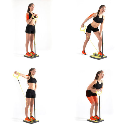 Fitness platforma na hýždě a nohy s cvičebním průvodcem InnovaGoods