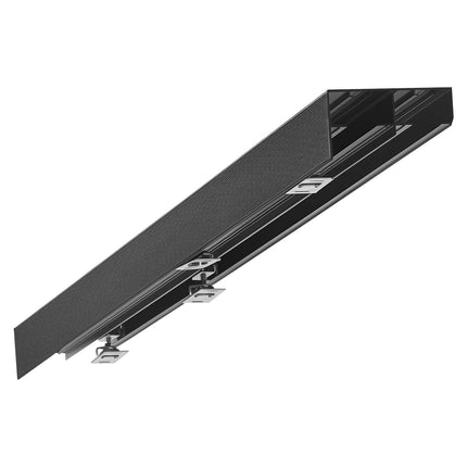Bypass Sliding Door Hardware Kit, 60 in Dual-Track, 2 Door