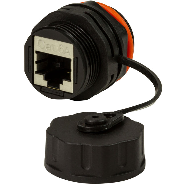 CAT6A šroubovací spojka venkovní 2 x RJ45 IP68