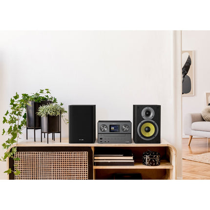 CD rádio s Bluetooth a USB, 100W, černé