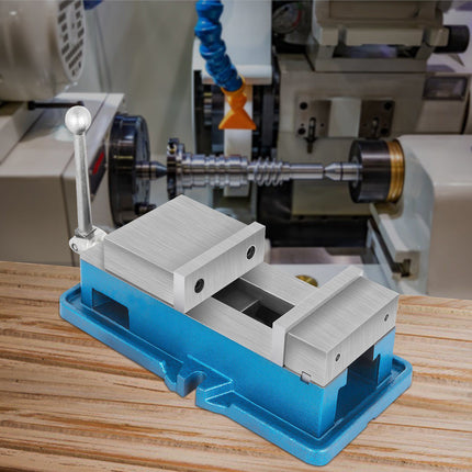 CNC Milling Vise, 5 Inch Jaw Width, 24 kN Clamp