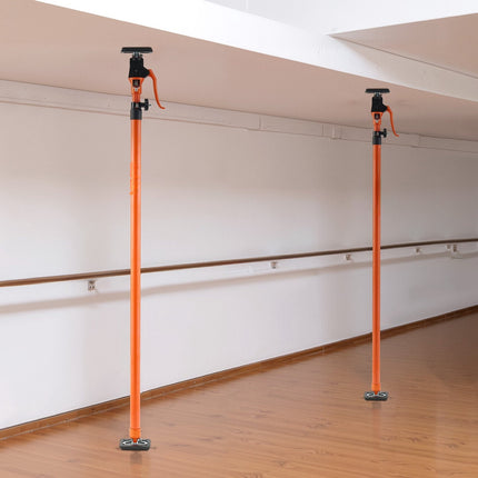 Cabinet Jack Support Poles, 4-Pack, 125–291 cm, 90 kg