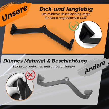 Sada úchytů ke kladce – 5 dílů, kov, ergonomické