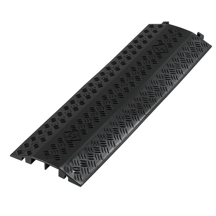 Cable Protector Ramp, 2-Channel 17,500 lb, 3-Pack