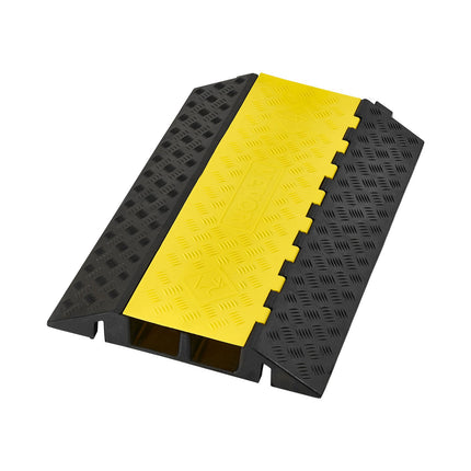 Cable Protector Ramp, 2-Channel, 22,000 lb Axle