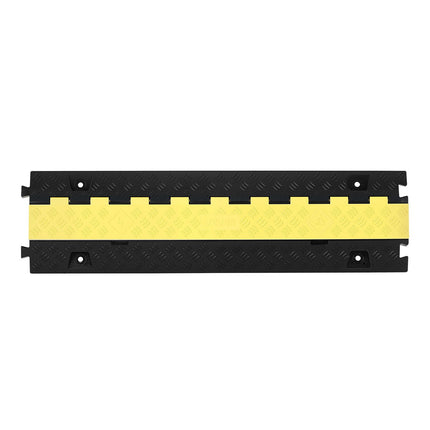 Cable Protector Ramp, 2-Channel 31x28 mm, 3-Pack