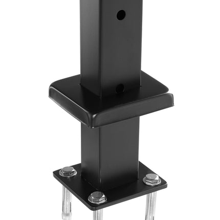 Cable Railing Post 4-Pack, 42 In, Pre-Drilled, 304 Steel