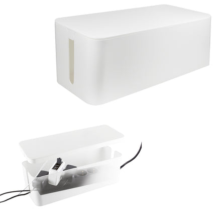 Box na kabely – Cable hide L bílý