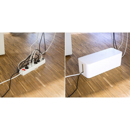 Box na kabely – Cable hide L bílý