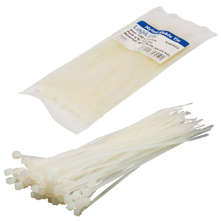 Stahovací pásky 150x2.5mm 11kg 100 ks