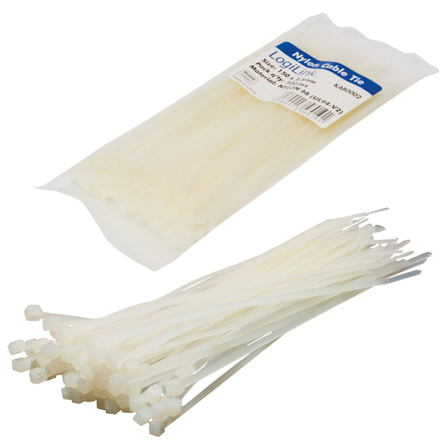 Stahovací pásky 150x2.5mm 11kg 100 ks