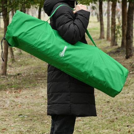 Skládací kempingová postel – odolná ocel, nosnost 136 kg