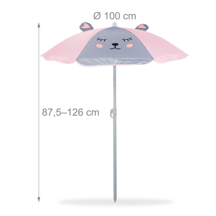 Camping Seating group for children with parasol