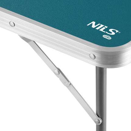 Camping Table 80x60x70 cm, Blue, Foldable