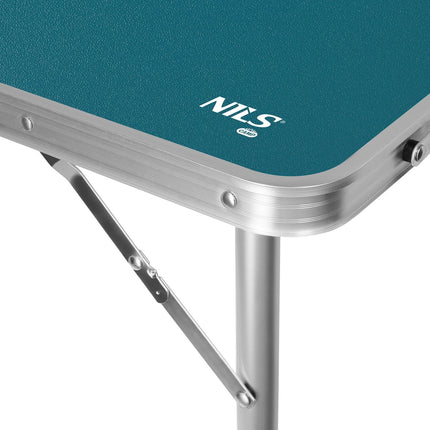 Campingtisch, faltbar, blau, leichtes Design