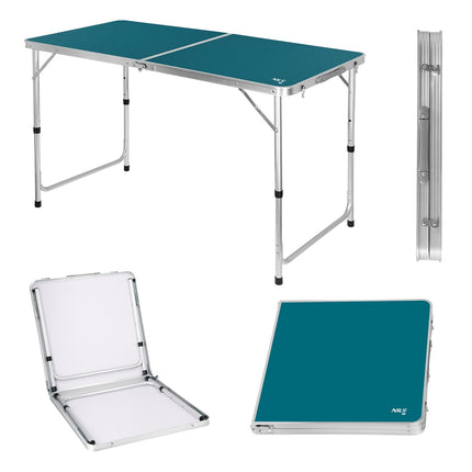 Campingtisch, faltbar, blau, leichtes Design