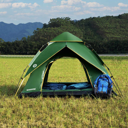 Camping Tent, 3-Person, 3000mm Waterproof