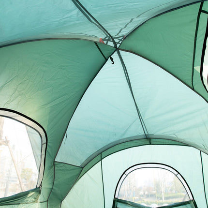 Tunelový kempingový stan pro 5-6 osob, odolný polyester