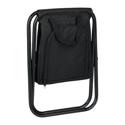 Campinghocker mit Kühltasche