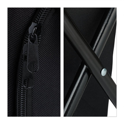 Campinghocker mit Kühltasche