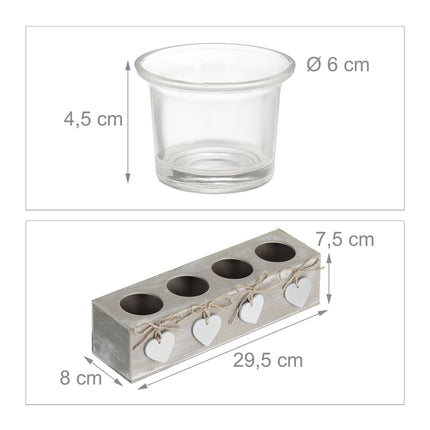 Candlestick for tealights