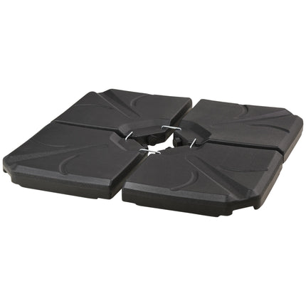 Závaží pro podstavec bočního slunečníku, HDPE, nosnost 56kg