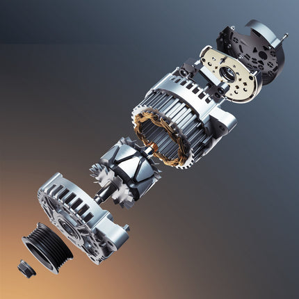 Car Alternator, 1-Wire Self-Exciting 12V for GM 305/350