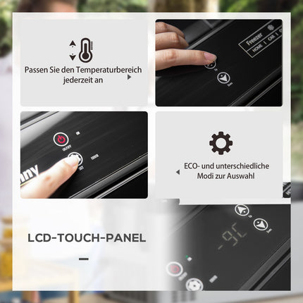 Autochladnička 50L, LCD displej, dvojí režim, přenosná
