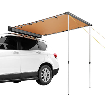 Car Side Awning 4.6 x 6.6 ft, UV50+, PU3000mm