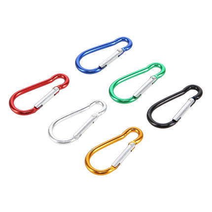 Karabiner-Set, 6 Stk. – Robust und leicht