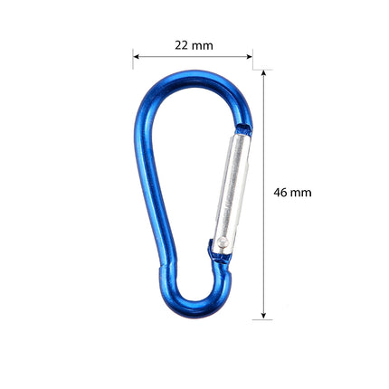 Karabiner-Set, 6 Stk. – Robust und leicht