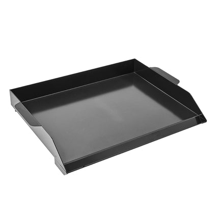 Carbon Steel Griddle Plate, 22x16 In, Flat Top for Grill