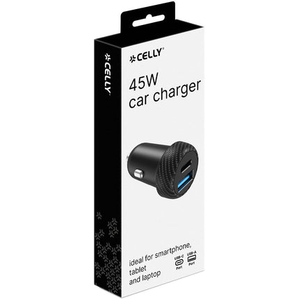 Nabíječka do auta 1xUSB-C PD 1xUSB-A 45W